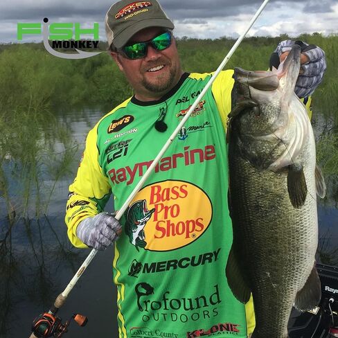 Fish Monkey SPF 50+ Four Way Stretch Quick Dry Breathable Half Finger Second Skin Fit Fishing Guide Gloves Superior Non Slip Grip for Men and Women in Kuwait