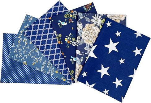 6pcs القطن مربعات القطن 20 × 20 بوصة (50x50 سم) ورقة مربعات لحاف مسبق أنماط أنماط حزمة القطن الحرفية لخياطة خياطة خياطة خياطة الخلق الخليط الصياغة ديكور ديكور العمل (الوردي) in Saudi Arabia
