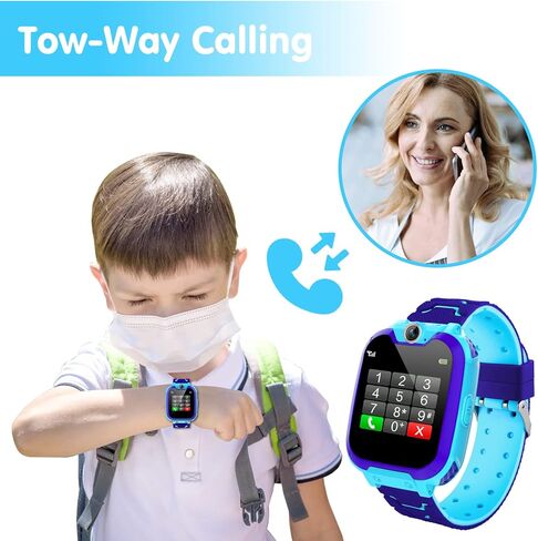 Smart Watch for Kids - Kids Smart Watch with Camera Music Player 16 Games, Kids Watch Toddler Toys Educational Toys Birthday in Saudi Arabia