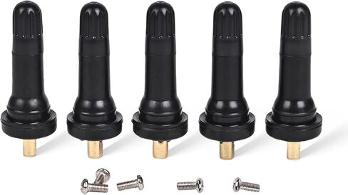 TPMS Snap-in Valve Stems Rubber Tire Valve Stems (50 PCS) Fit for Buick Cadillac Chevrolet Dodge Ford Jeep Etc. Replacement OE# 20008 20018 in Saudi Arabia
