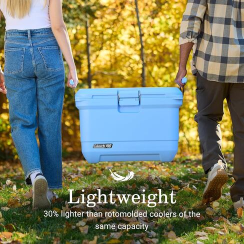 Coleman Pro 45qt Ultra-Light Premium Hard Cooler, Extra-Thick Insulation Keeps Ice up to 4 Days, 74-Can Capacity in Kuwait