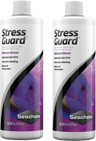 Seachem StressGuard Slime Coat Protection - Stress and Toxic Ammonia Reducer 500 ml in Saudi Arabia