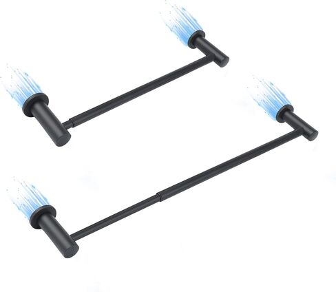 Magnetic Towel Bar for Refrigerator, 14-25"" Adjustable Stainless Steel Magnetic Rod, Multi-Functional Magnetic Rack Holder for Kitchen Towel, Class Room Flip Calendar, Anchor Chart Paper 1 Pack in Saudi Arabia