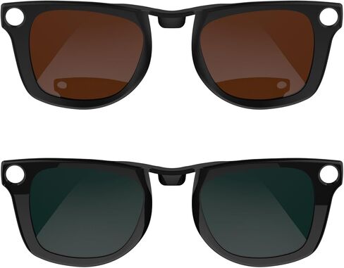 مقطع RCSTYLE المستقطب متوافق مع Ray-Ban Meta Wayfarer (RW4006 Size M Standard 50-22) SMART GANSES CLOON CLIN in Saudi Arabia