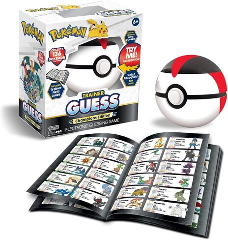 Pokemon Trainer Guess - Kanto Edition Toy, I Will Guess It! Electronic Voice Recognition Guessing Brain Game Pokemon Go Digital Travel Board/ Toys in Saudi Arabia