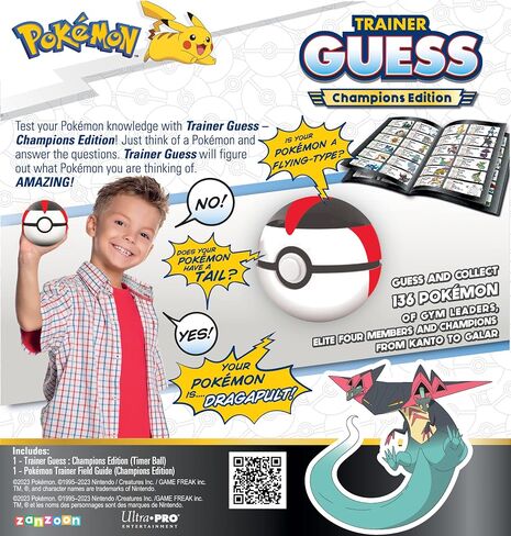 Pokemon Trainer Guess - Kanto Edition Toy, I Will Guess It! Electronic Voice Recognition Guessing Brain Game Pokemon Go Digital Travel Board/ Toys in Saudi Arabia