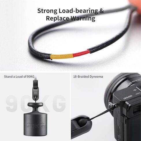 PGYTECH Camera Strap Air Universal Quick Connectors Slim for Peak Design Camera Neck Strap for Slide/Leash/Cuff with Quick Beads in Saudi Arabia