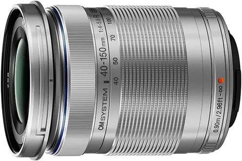 عدسة OM SYSTEM M.Zuiko Digital ED 40-150mm f/4-5.6 R لـ Micro Four Thirds، أسود in Saudi Arabia