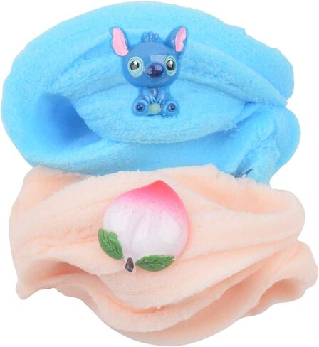 2 Pack Cloud Slime Kit with Red Watermelon and Mint Charms, Scented DIY Slime Supplies for Girls and Boys, Stress Relief Toy for Kids Education, Party Favor, Gift and Birthday in Saudi Arabia