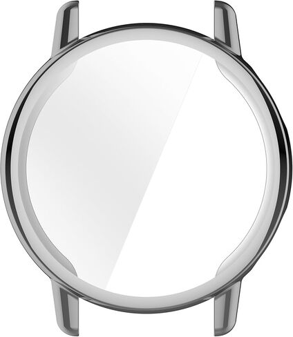 [1 pack] حالة fitturn لحامي Garmin Vivoactive 5screen ، غطاء الحماية الشامل TPU HD Ultra-Thin for Garmin Vivoactive 5 Smartwatch (Silver) in Kuwait