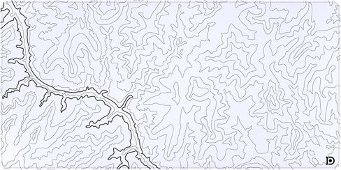 Foundr Topograph Canyon Deskpad Full XL Desk Desk Desk Desk Desk Mamer مع حواف مخيط 5 ملم غير قابلة للانزلاق مقاومة للماء كمبيوتر محمول كمبيوتر Mousepad للمكتب والمنزل-36 × 16 في in Kuwait