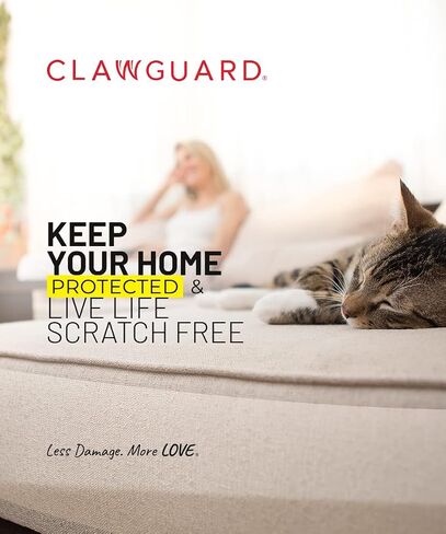 CLAWGUARD Bundle Pack – Dog Scratch Protection Tape Single-Sided 10 Pack Sheets and Cat Training Tape Anti Scratch Cat Deterrent Double-Sided 10 Pack Sheets. Dog & Cat Furniture Protector Pack in Saudi Arabia