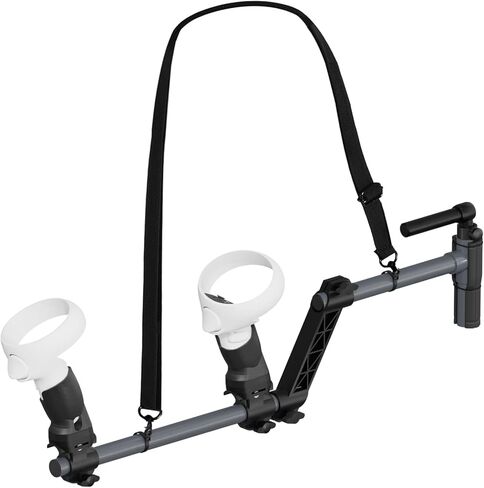 yipuvr vr gun stock متوافق مع VR meta Quest 2 Controller Grips ، VR اطلاق النار إكسسوارات Quest 2 بندقية مغناطيسية لتعزيز الشعور الحقيقي واستقرار التحكم (أسود) in Kuwait