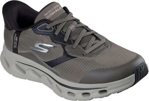 حذاء Skechers الرجالي بدون استخدام اليدين سهل الارتداء Go Walk Glide-Step 2.0-Zac Sneaker in Saudi Arabia