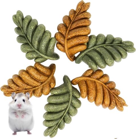 Nibble Strawberries 4Pcs Small Animal Toys, Fruity Chews for Hamster Gerbil Guinea Pig Chinchilla Rat Teeth Grinding Boredom Relief & Mental Stimulation in Saudi Arabia