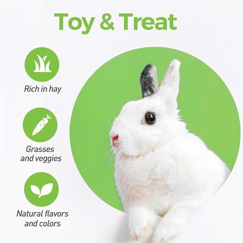 Nibble Strawberries 4Pcs Small Animal Toys, Fruity Chews for Hamster Gerbil Guinea Pig Chinchilla Rat Teeth Grinding Boredom Relief & Mental Stimulation in Saudi Arabia