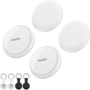 Tracker Air Smart Tag Tracker Bluetooth Luggage Tracker Tags Item Finder Work with Find My App iPhone iOS only Keys Finder Bag Pet Tracker Item Locator Air Track for Dogs Cat Tracker (Not for Android)