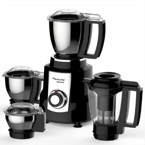Magnum Mixer Grinder 4 Jar, 550 Watt Powerfull Mixer. USA 110Volts, Gray-Black