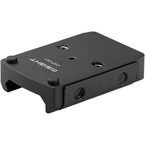 OSP-091 Low Profile Picatinny Mount for Osight X, RMR/407C/507C Footprint Red Dot, 0.476'' Saddle Height Adapter Plate