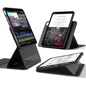 ESR for iPad Air 13 Inch Case (2025/2024) M3/M2, Removable Magnetic Cover, Adjustable Portrait/Landscape Stand with Raised Screen View, 9 Standing Angles, Shift Series, Black