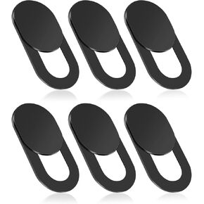 6 PCS Laptop Webcam Cover Computer Camera Cover Slide Camera Blocker for Laptop Webcam Privacy Cover Ultra-Thin Webcam Cover Slide Compatible for Laptop Desktops Pc Tablet Cell Phone