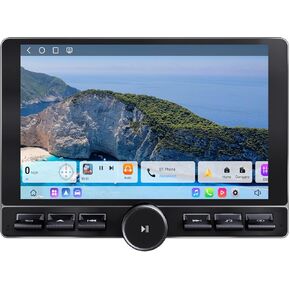 Eonon 8-Core 8GB+128GB Double Din Car Stereo, 10.1 Inch Wireless CarPlay/Android Auto Headunit with WiFi-6, Bluetooth 5.1, Built-in DSP, 4G LTE - UX6K-PRO-MAX