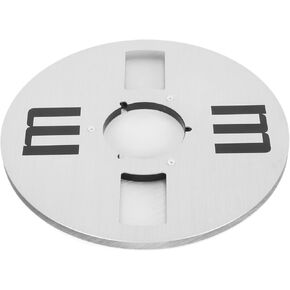 1/4 10.5 Inch Empty Tape Reel 4 Holes Universal Sound Tape Takeup for Recording Open Reel Takeup Machine
