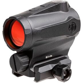 Sig Sauer ROMEO5XDR 1x20mm Red Dot Sight, Compact IPX-7 Waterproof Rifle Shooting Sight, 2 MOA/Circle Dot Dual Reticle, 12 Illumination Settings