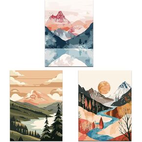 EIBEILI 4 Pack Diamond Painting Kits for Adults, Wine 5D Diamond Art Kits for Beginner DIY Full Drill Diamond Dots Crystal Craft Kits for Home Wall Decor Gifts(4 Pack/12X16 Inch)