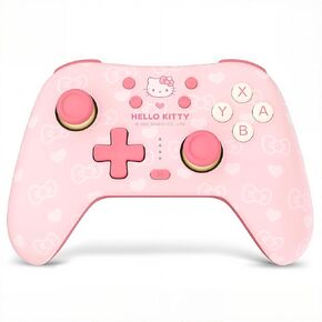 Kuitmor Wireless Pro Controller: Universal Bluetooth Gamepad for PC/Switch/iOS/Android/Linux with One-Touch Pairing, 6-Axis Motion HD Vibration, 1000mAh Long Battery & Auto-Wake Function
