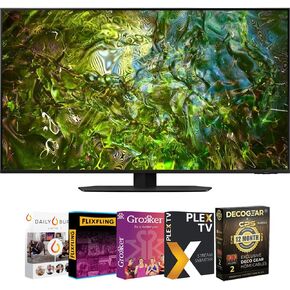 SAMSUNG QN65QN90DA 65 Inch Neo QLED 4K Smart TV (2024) Bundle with 1 YR CPS Enhanced Protection Pack
