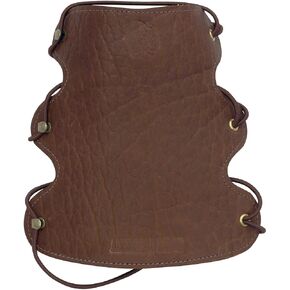 American Bison Armguard Brown Leather