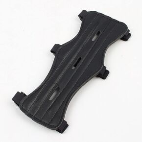 Archery Arm Guards, Archery Wrist Guard for Both Right and Left Hand Holders, PU Leather Arm Guards, Recurve Bow Accessory for Archer Hunter, Men and Women