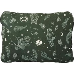 Therm-a-Rest Compressible Cinch Camping and Backpacking Pillow, Regular - 14 x 18 Inch, Woodland