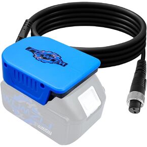 Fishing Reel Battery Adapter Compatible with Makita 18V Battery Fit for Daiwa 14.4V Series BM2000 BM2000II BM2300 BM2500 BM2900 BM2300C LB3100C LB3100N Shimano BeastMaster 9000 Electric Fishing Reel