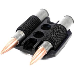 Multi-Caliber Universal 2rd Spare Round Holder Matchsaver - M Lok and Key Mod Compatible