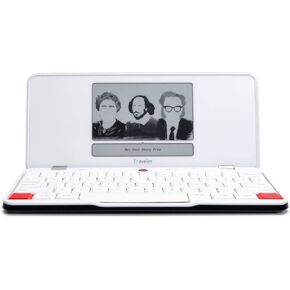 Freewrite Traveler | Lightweight and Portable Typewriter with E Ink Digital Screen for Distraction-Free Drafting | Word Processor with Wifi Cloud Sync and Long Battery Life for Writers on the Move