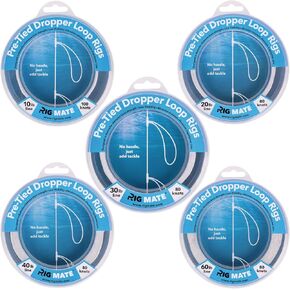 30, 10, 20, 40 & 60lb Bundle - Mega Fishing Rig 5 Pack Bundle 30, 10, 20, 40 & 60lb Dropper Loop Spools.