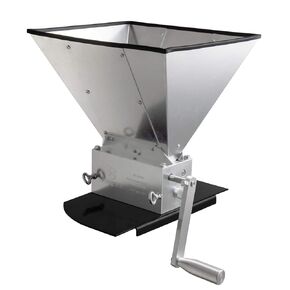 Kegco KM11GM-3R Grain Mill with 11 lb. Hopper and 3 Rollers