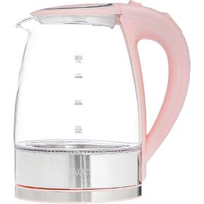 COOK WITH COLOR Electric Kettle - Rapid Boil, Sleek Design, and Safety Features - Great for Quick and Easy, Green, 1.8 Liters