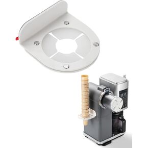 Ice Cream Cone Holder Stand for Ninja Swirl by CREAMi NC701 - Side-Mounted No-Drill Adhesive Storage Rack - Keep Cones at Your Fingertips - Accessories for Ninja Ice Cream Maker