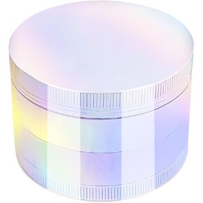 2.0 Inch Large Spice Grinder for Kitchen, White Rainbow