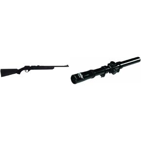 Daisy Powerline Model 35 Multi-Pump Pneumatic BB/Pellet Gun Bundle with 4x15 Rifle Scope