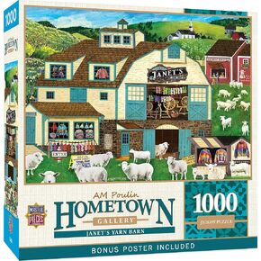 MasterPieces 1000 Piece Jigsaw Puzzle for Adults, Family, Or Youth - Mcgiveny's Country Store - 19.25"x26.75"