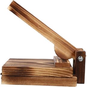 IMIKEYA Wooden Tortilla Press Wood Chapati Maker for Dough Pastry and Dumpling Wrappers