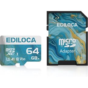بطاقة Micro SD Micro 32 جيجابايت ، بطاقة ذاكرة مع محول SD ، اقرأ سرعة تصل إلى 90 ميجابايت/ثانية ، UHS-I TF لتسجيل الفيديو الكامل عالي الدقة ، متوافق مع الهاتف الذكي وكاميرا الاندفاع والكاميرا والطائرات بدون طيار ، C10 ، U1 ، V10 ، A1