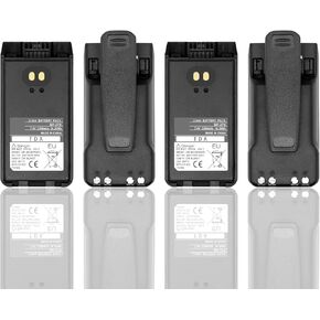 (4PCS) BP-279 Battery BP280 [2025 New Version] for ICOM F1100d IC-F1000 IC-F1000S IC-F2000 IC-F2000S IC-F1100D IC-F1100DS IC-F2100D IC-F2100DT IC-V88 IC-V10MR IC-A16 F1000S F1100ds Battery