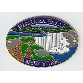 Niagara Falls Hiking Stick Medallion