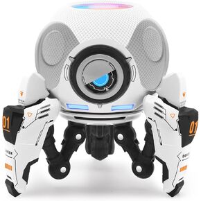 Echo Dot Stand，Table Stand Decorative Holder for Echo Dot (4th & 5th Generations) or Homepod Mini，Bracket can be Adjusted arbitrarily Posture (Black)