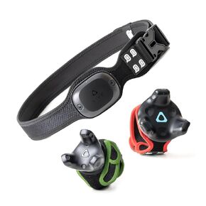 QOi Tracker Strap Suitable for Full-Body Tracking in Vive UltimateTracker and Vive Tracker 3.0, 2.0 and TundraTracker Virtual Reality(No Tracker Included) 1XBelt 2XShort Band Green and Red